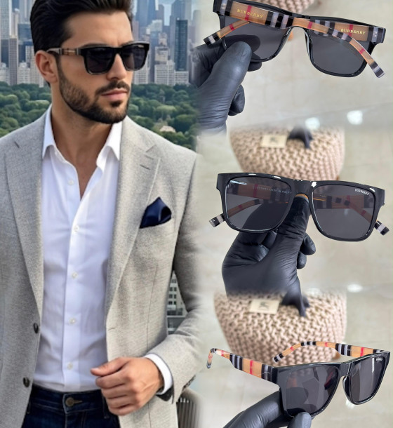 Burberry B82R Square Sunglasses first copy