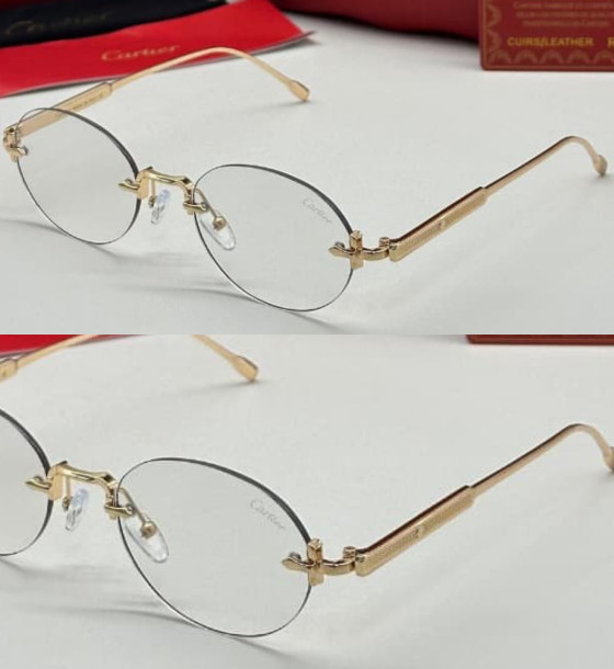 Cartier C1872R Oval Eyeglasses first copy