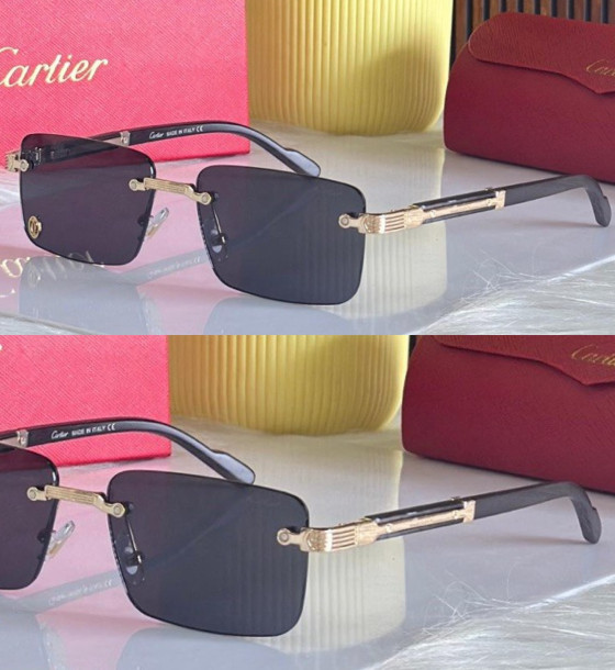 Cartier CR9262 Rimless Sunglasses first copy