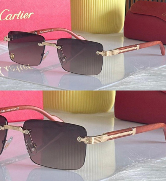 Cartier CR9262 Rimless Sunglasses first copy