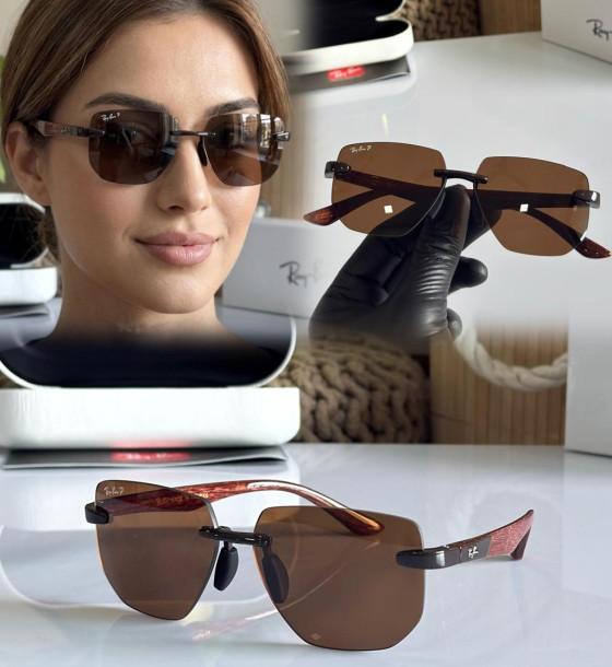 Rayban R2026B Premium Rimless Sunglasses first copy