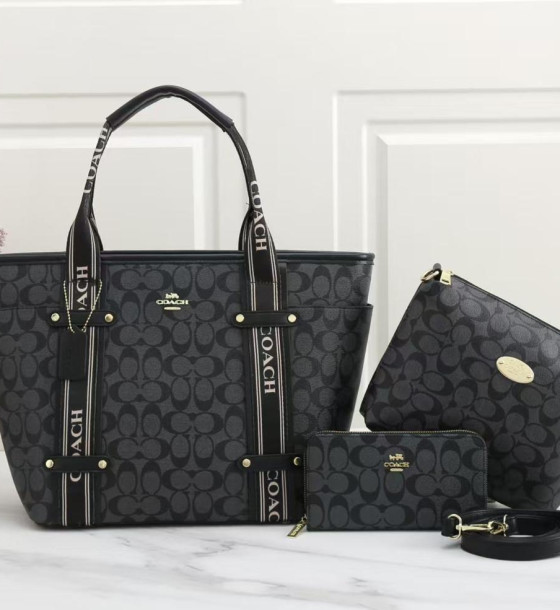 Coach TOTE BAG WITH SLING & WALLET first copy