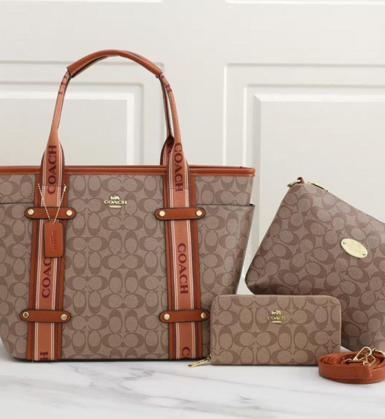 Coach TOTE BAG WITH SLING & WALLET first copy