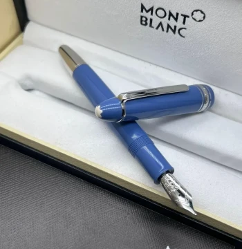 Mont Blanc Meisterstuck Glacier LeGrand Fountain Pen first copy