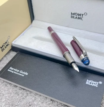 Mont Blanc Starwalker Resin Blue Fountain Pen - 1 first copy