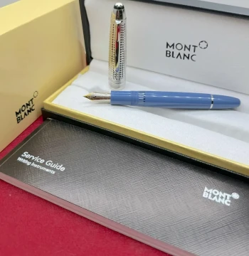 Mont Blanc Glacier Fountain Pen first copy