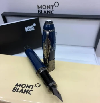 Mont Blanc Daniel Defoe Fountain Pen - 2 first copy
