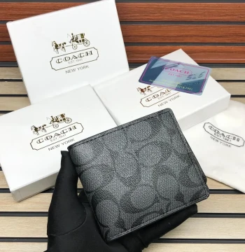 Coach Premium Quality Wallet - 5 first copy