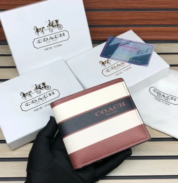 Coach Premium Quality Wallet - 11 first copy