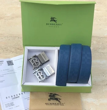 Burberry Two Buckle Set Belt first copy