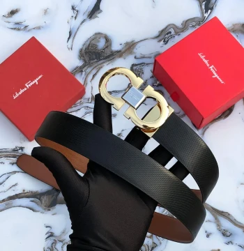Salvatore Ferragamo Reversible Belt first copy