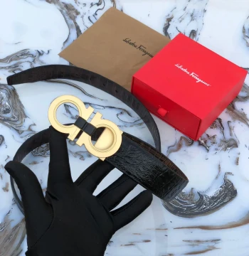 Salvatore Ferragamo Reversible Belt first copy