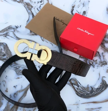 Salvatore Ferragamo Reversible Belt first copy