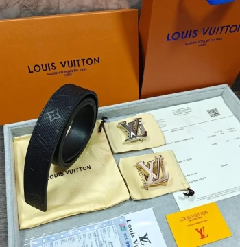 Louis Vuitton Two Buckle Combo Reversible Belt first copy