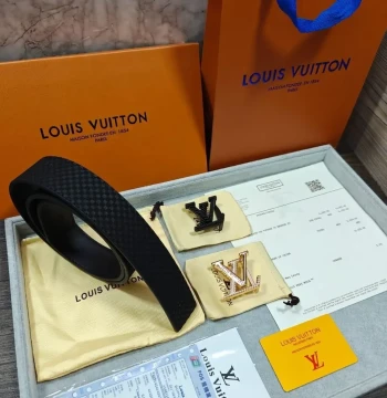 Louis Vuitton Two Buckle Combo Reversible Belt first copy