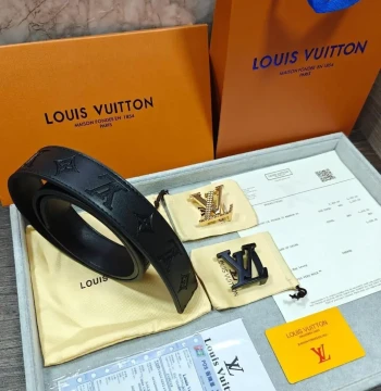 Louis Vuitton Two Buckle Combo Reversible Belt first copy