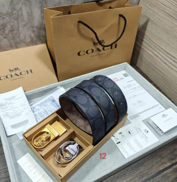 Louis Vuitton Two Buckle Combo Reversible Belt first copy