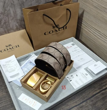 Louis Vuitton Two Buckle Combo Reversible Belt first copy