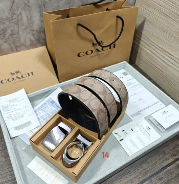 Louis Vuitton Two Buckle Combo Reversible Belt first copy