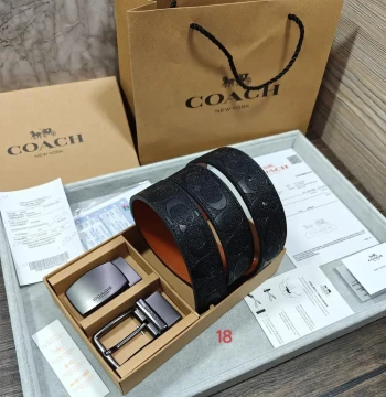 Louis Vuitton Two Buckle Combo Reversible Belt first copy