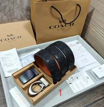 Louis Vuitton Two Buckle Combo Reversible Belt first copy