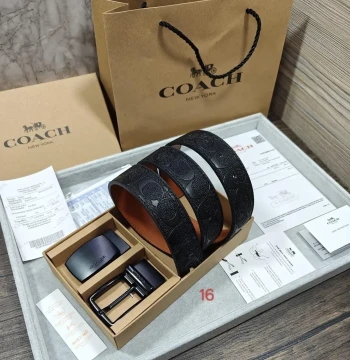 Louis Vuitton Two Buckle Combo Reversible Belt first copy