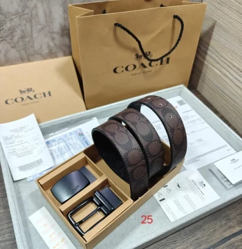 Louis Vuitton Two Buckle Combo Reversible Belt first copy