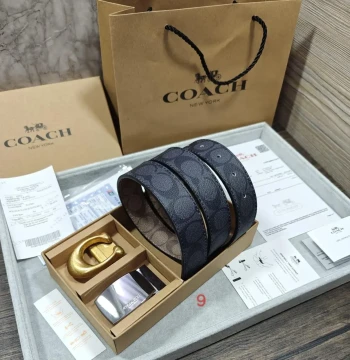 Louis Vuitton Two Buckle Combo Reversible Belt first copy