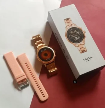 FOSSIL Gen 6E Aur Ginti Nsmartwatch - Style 2 first copy