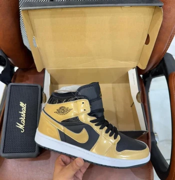 AIR JORDAN 1 Metallic TOE first copy