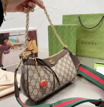 Gucci Ophidia GG Shoulder Bag (With Box) first copy
