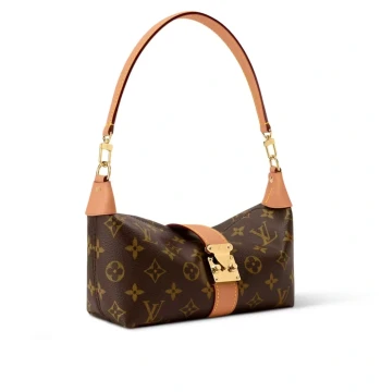 Louis Vuitton Pochette Mia Premium Hand Bag (With Double Box) first copy