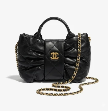 Chanel Mini Bow Black Color Sling Bag first copy