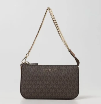 Michael Kors Coffee Jetset Shoulder Bag first copy