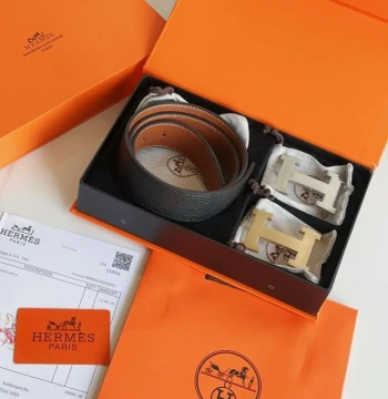 Hermes H 2 Buckle Combo Reversible Belt first copy