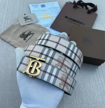 Burberry LS REVERSIBLE BELT first copy