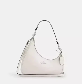Coach Twisted White Teri Shoulder Bag (With Box) first copy