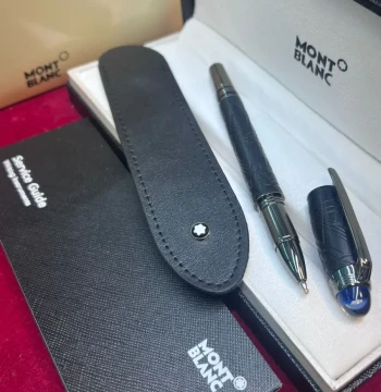 Mont Blanc MB Starwalker Space Blue Resin Rollerball Pen - 4 first copy
