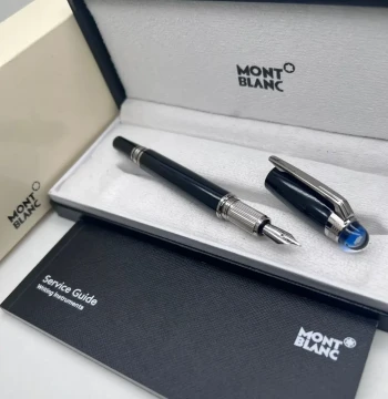 Mont Blanc MB Top Blue Edition Fountain Pen - 3 first copy