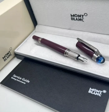 Mont Blanc MB Top Blue Edition Fountain Pen - 5 first copy