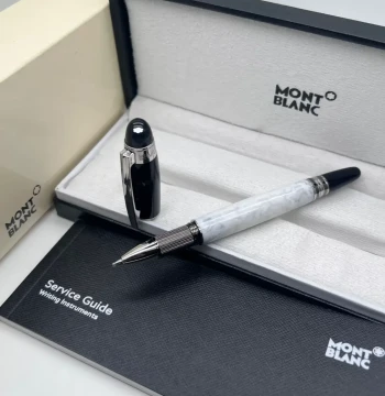 Mont Blanc MB Marble Rollerball Pen - 2 first copy