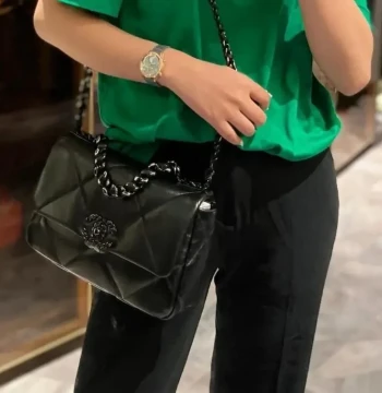 Chanel Quilted Cc Flap Bag first copy