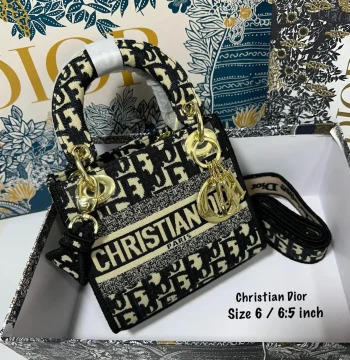 Dior Mini Lady D-lite Bag first copy