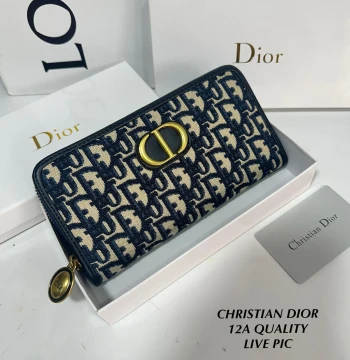 Dior Zipper Wallet first copy