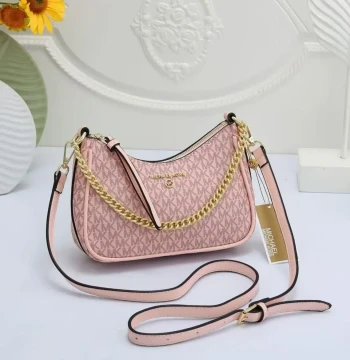 Michael Kors Jet Set Charm Logo Print Shoulder Bag first copy