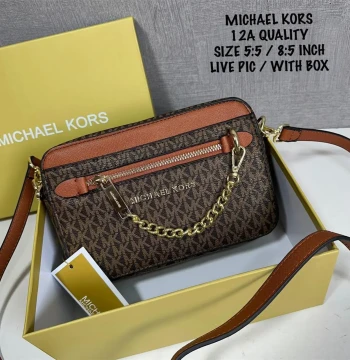 Michael Kors Jet Set Large Logo Crossbody Bag first copy