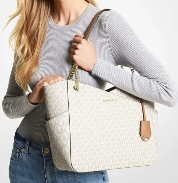Michael Kors Jet Set Travel Large Chain Shoulder Bag first copy