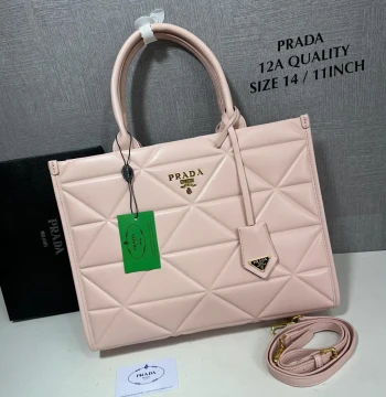 Prada Diamond Cut Tote Bag first copy