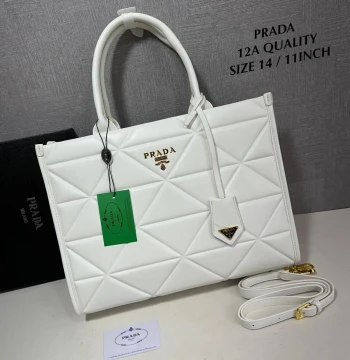 Prada Diamond Cut Tote Bag first copy
