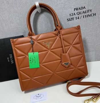 Prada Diamond Cut Tote Bag first copy